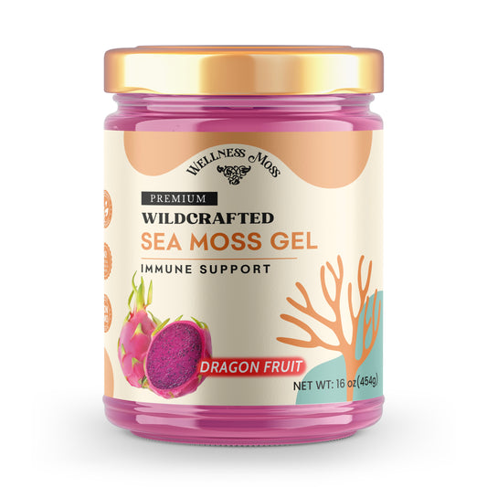 Premium Dragon Fruit Sea Moss Gel